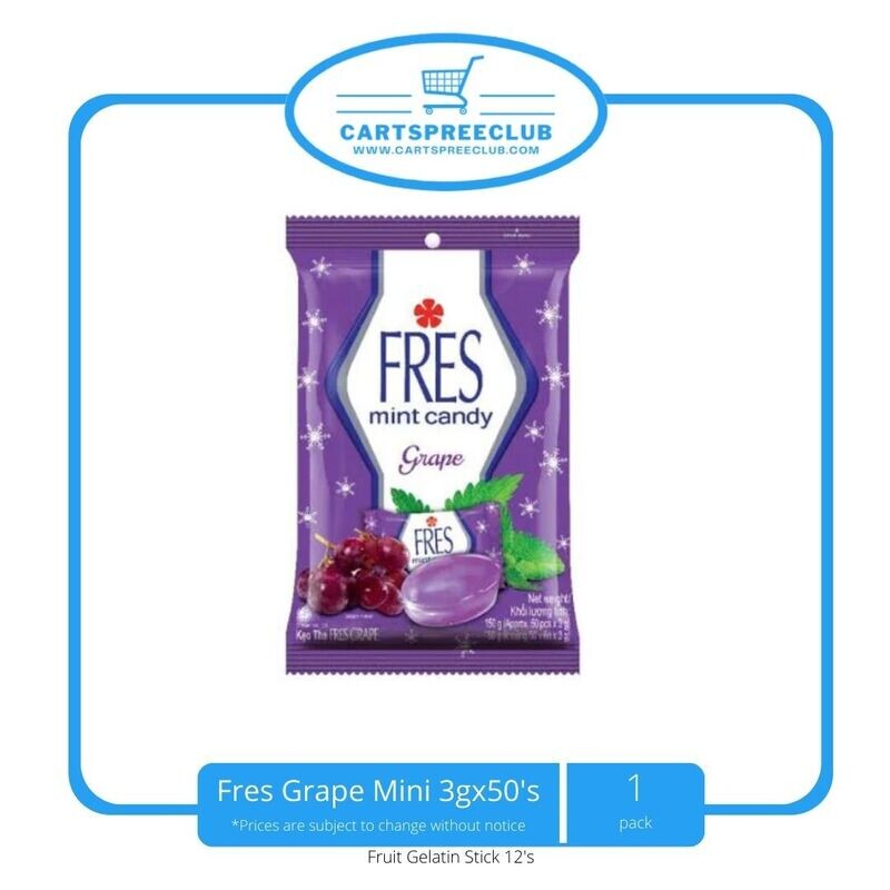 Fres Grape Mini 3gx50&#39;s