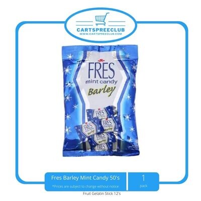 Fres Barley Mint Candy 50's