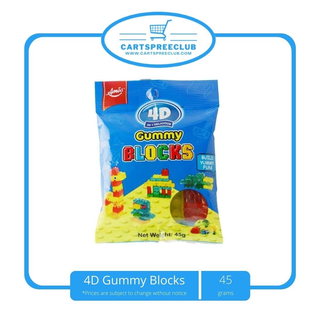 4D Gummy Blocks 45g