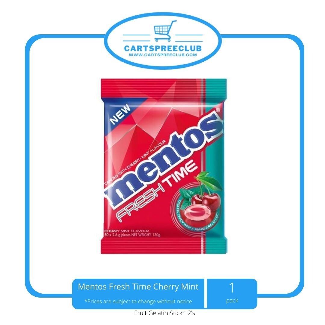 Mentos Fresh Time Cherry Mint