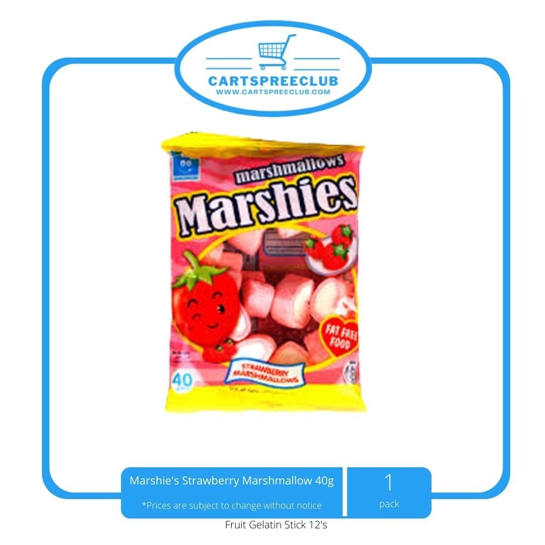 Marshie's Strawberry Marshmallow 40g