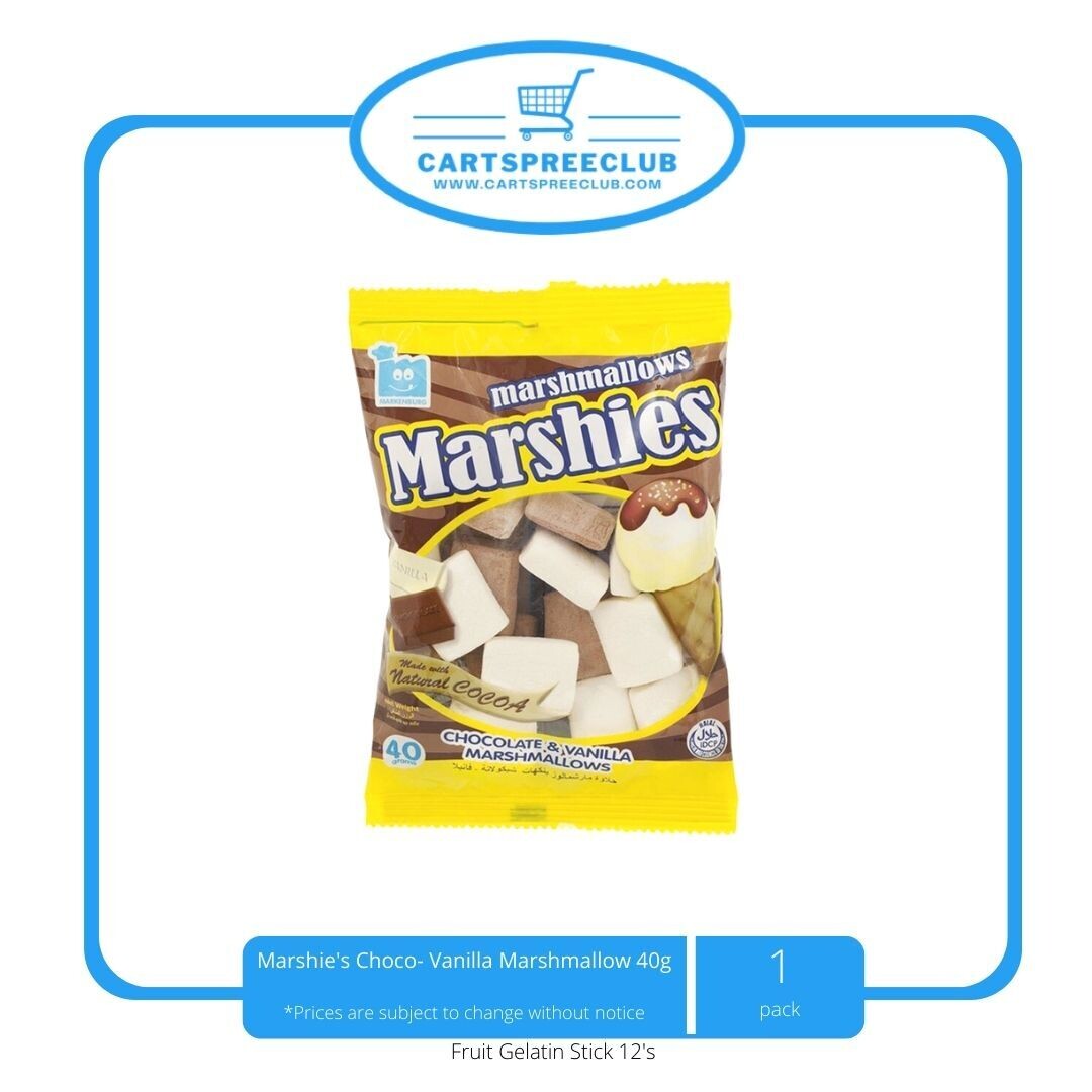 Marshie's Choco- Vanilla Marshmallow 40g