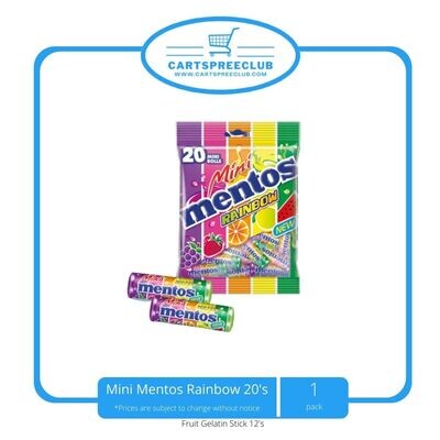 Mini Mentos Rainbow 20&#39;s