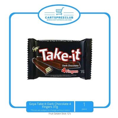 Goya Take-It Dark Chocolate 4 Fingers 37g