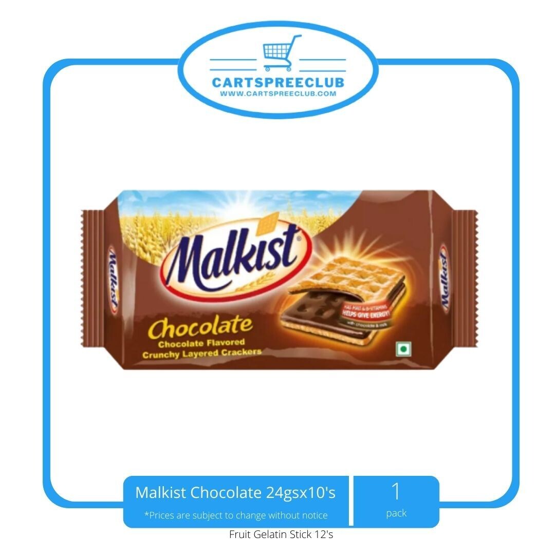 Malkist Chocolate 24gsx10's