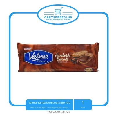 Valmer Sandwich Biscuit 36gx10&#39;s