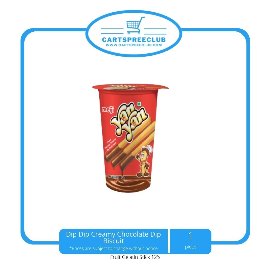 Dip Dip Creamy Chocolate Dip Biscuit