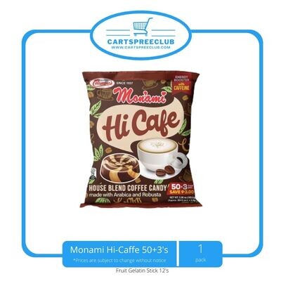 Monami Hi-Caffe 50+3&#39;s