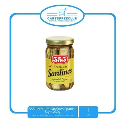 555 Premium Sardines Sanish Style 230g