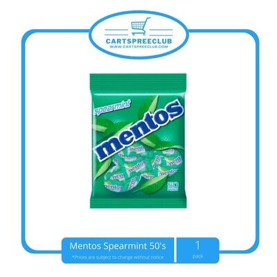 Mentos Spearmint 50&#39;s