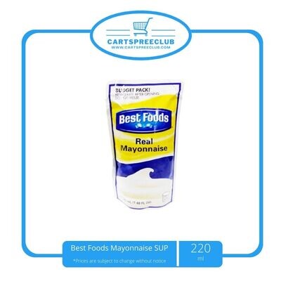 Best Foods Mayonnaise 220ml SUP