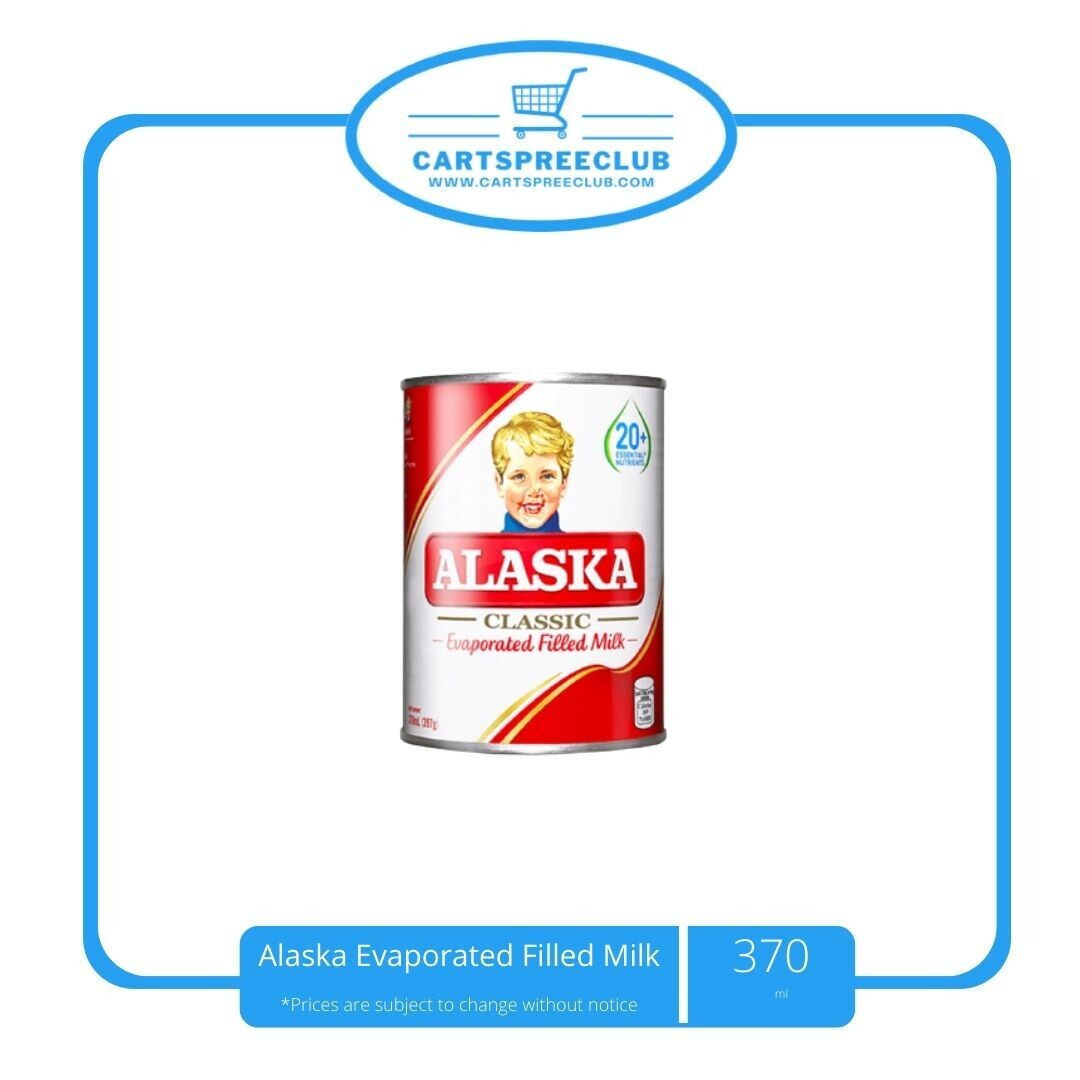 Alaska Evaporated Filled Milk 370ml