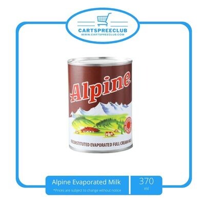 Alpine Evaporated Milk 370ml