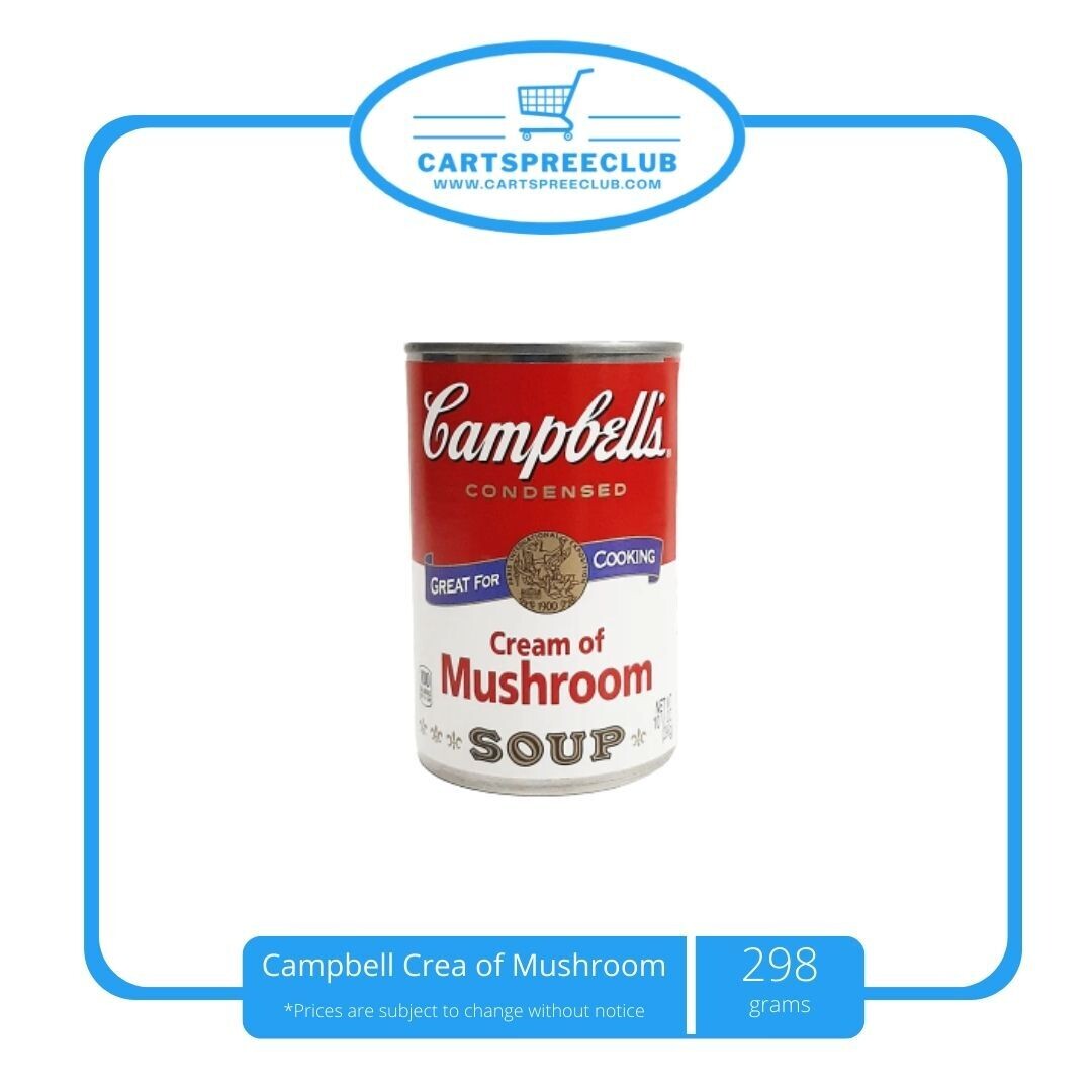 Campbell Cream of Mushroom Soup 298g