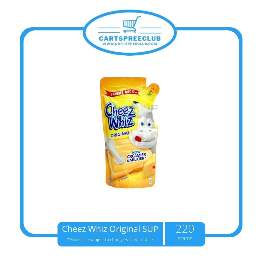 Cheez Whiz Original SUP 220g