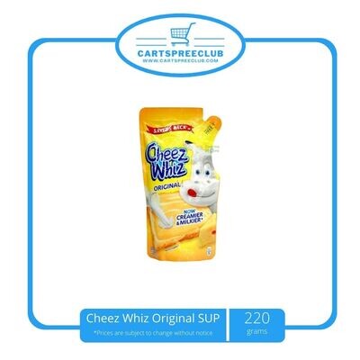 Cheez Whiz Original SUP 220g