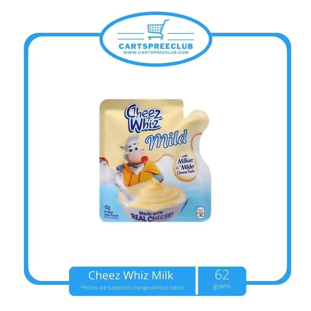 Cheez Whiz Milk 62g