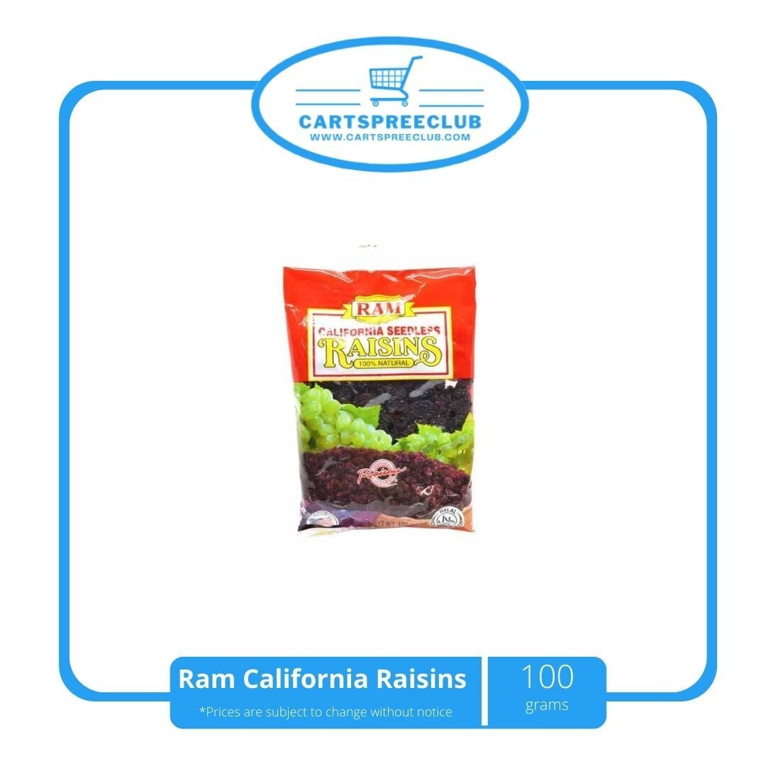 Ram California Raisins 100g