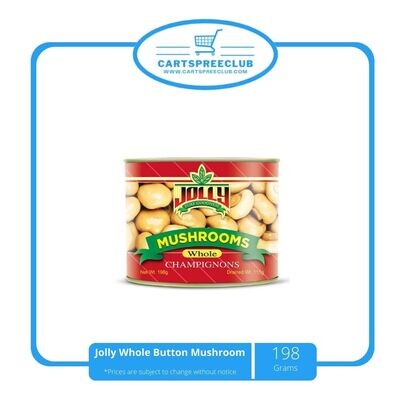 Jolly Whole Button Mushroom 198g