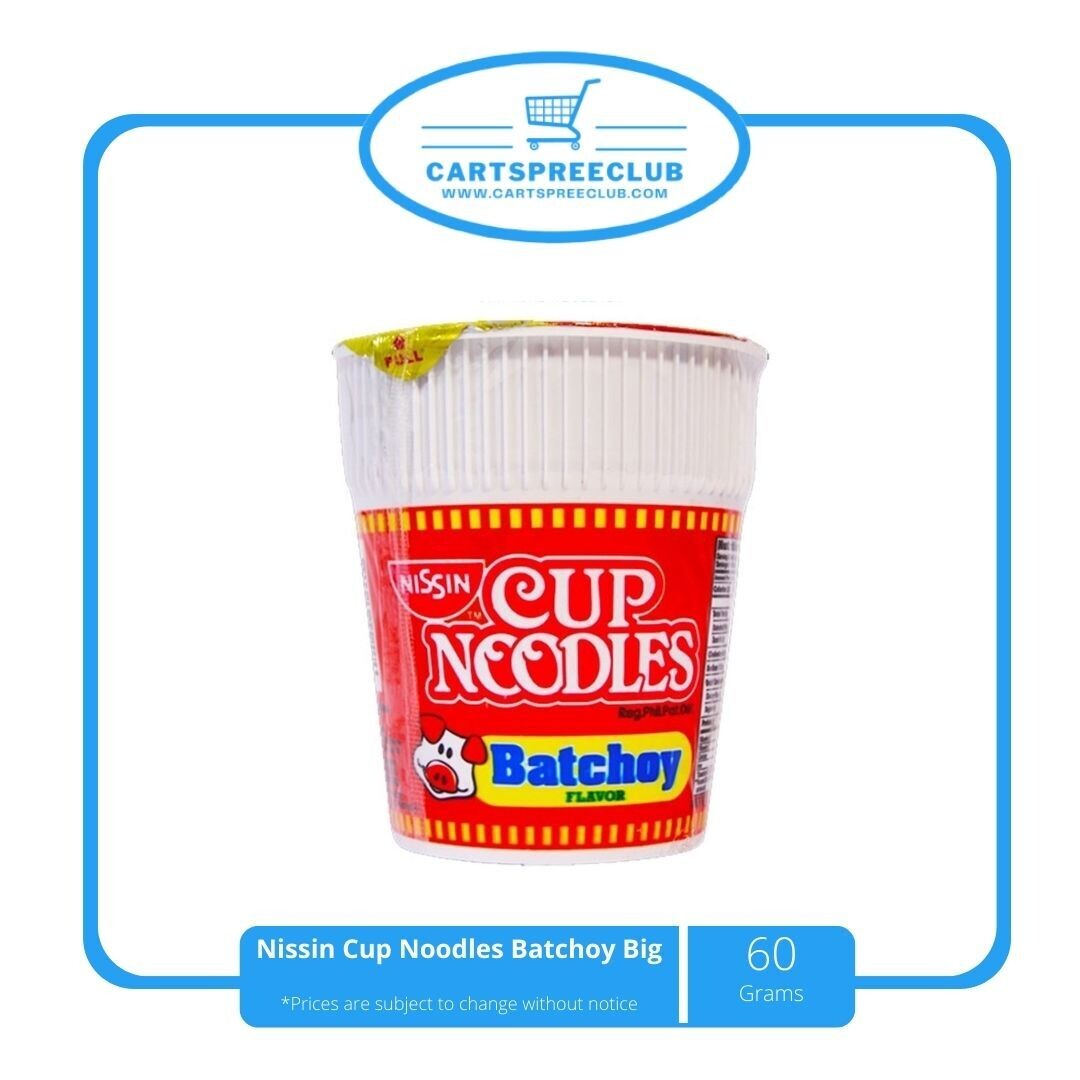 Nissin Cup Noodles Batchoy Big