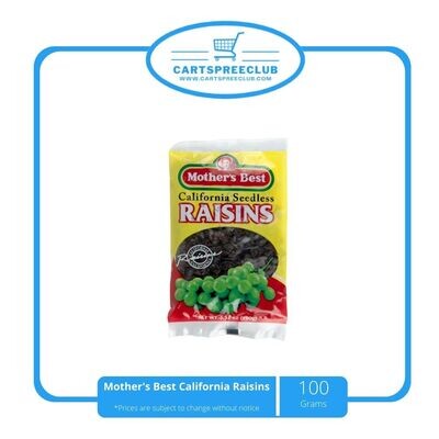 Mother&#39;s Best California Raisins 100g