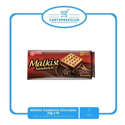 Malkist Sandwich Chocolate 24g x10