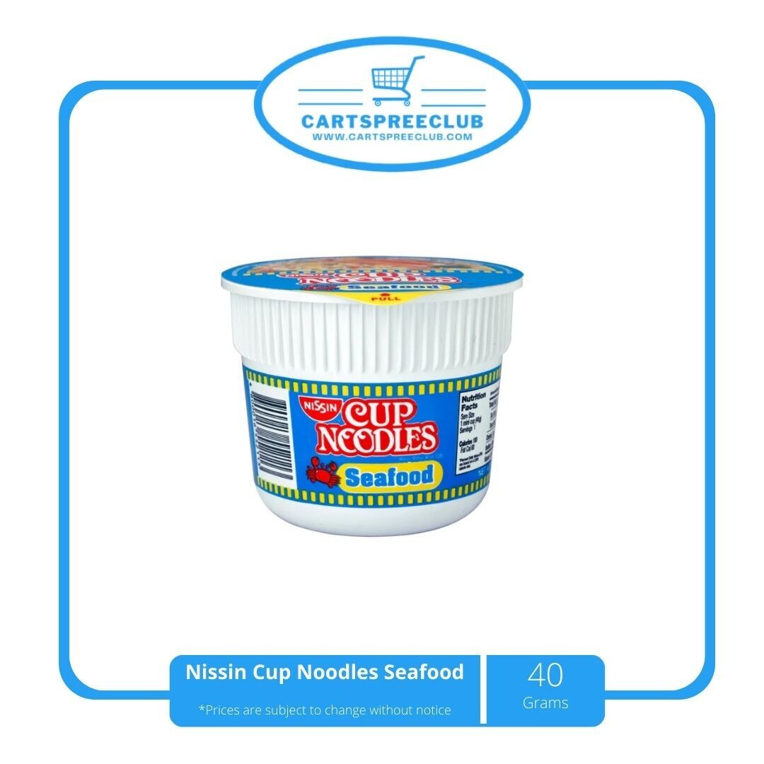 Nissin Cup Noodles Seafood 40g