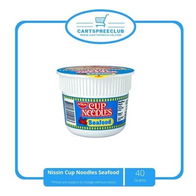 Nissin Cup Noodles Seafood 40g