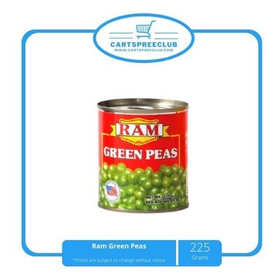 Ram Green Peas 225g