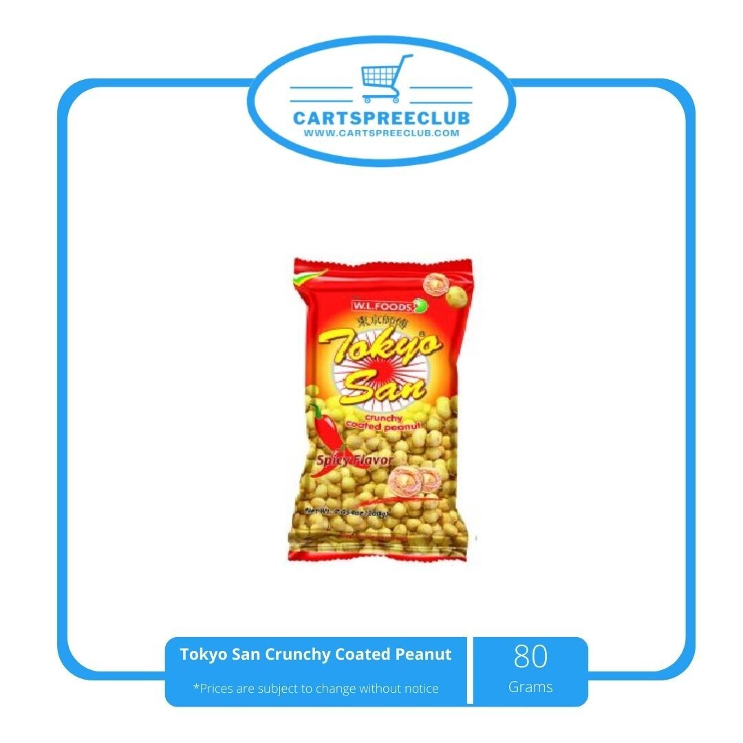 Tokyo San Crunhy Coated Peanut 80g