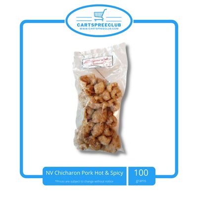 NV Chicharon Pork Hot &amp; Spicy 100g