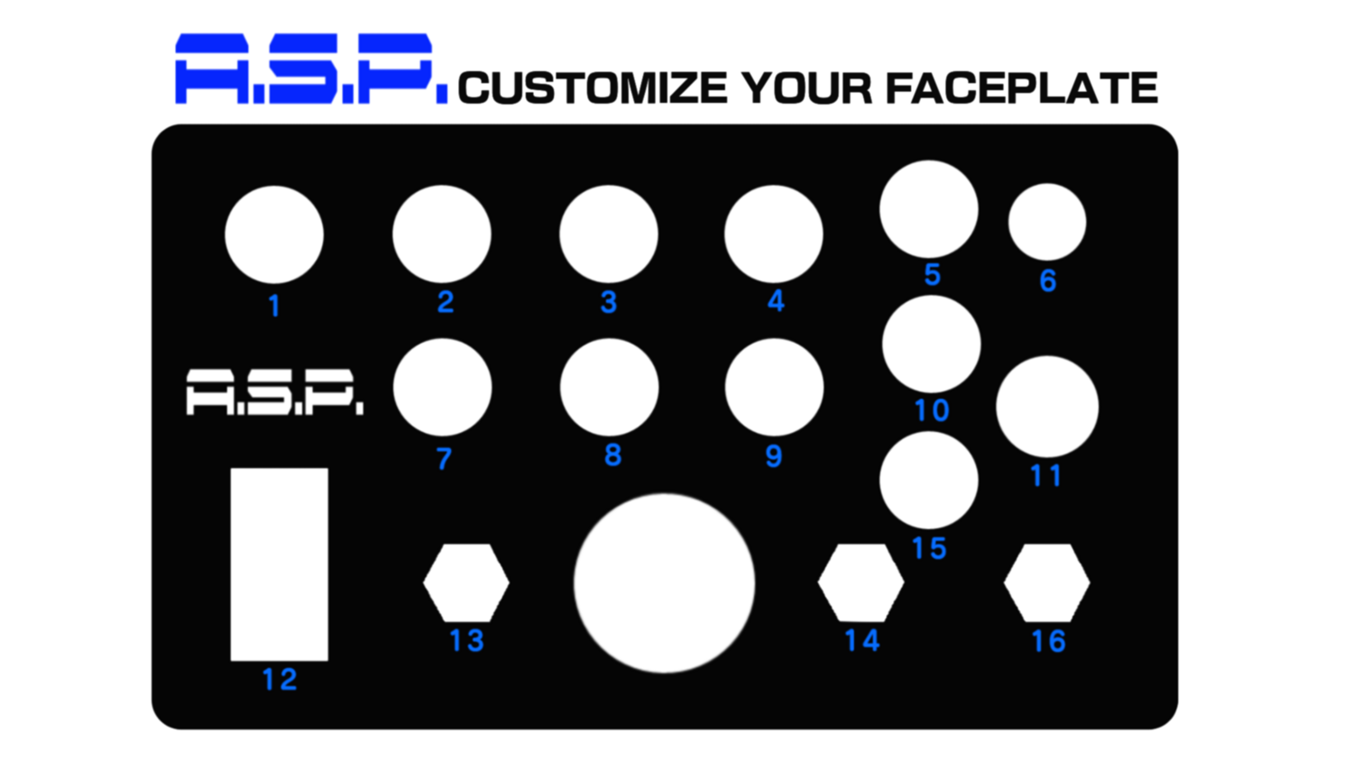 Crew Chief Additional Faceplate