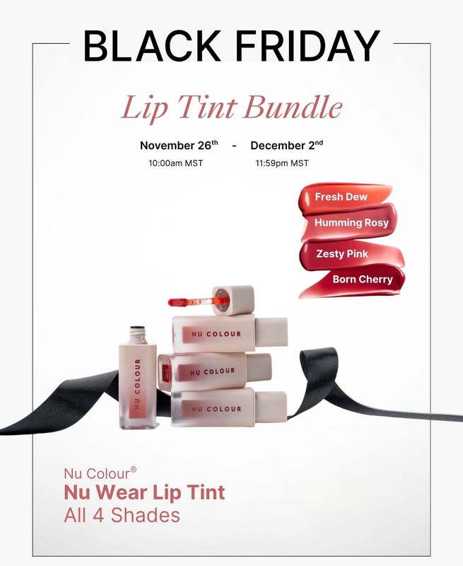 Nu Wear Lip Tints 4 Pack - NEW!!