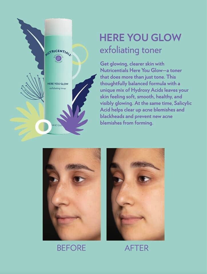 Here You Glow Exfoliating Toner