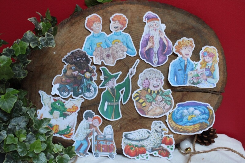 ✨ Stickers Magiques Brillant
