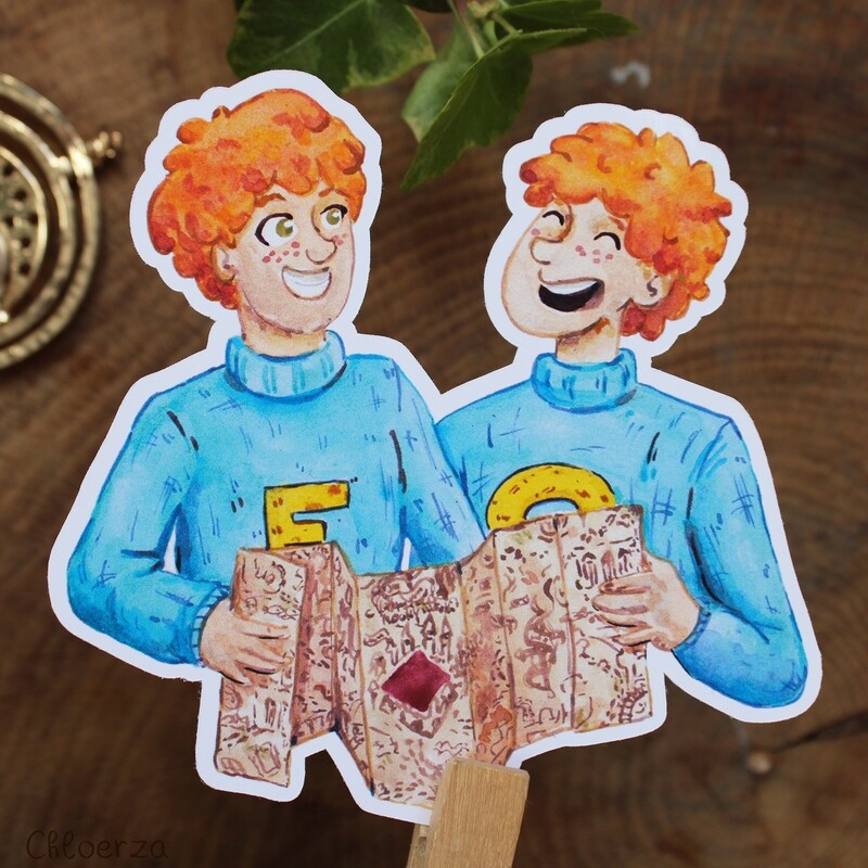 ✨ Stickers Jumeaux Weasley