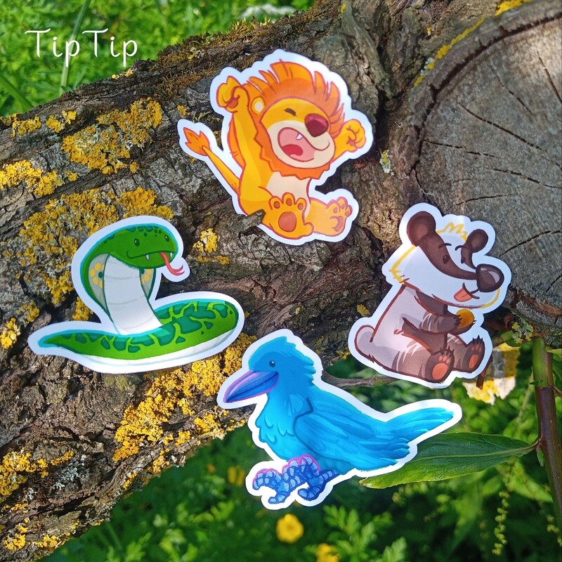 ✨ Sticker maisons de Poudlard