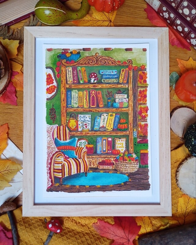 🍂La bibliothèque cozy de l&#39;automne📚