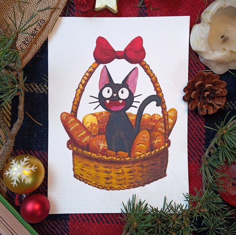 🐱 Jiji à la boulangerie 💕