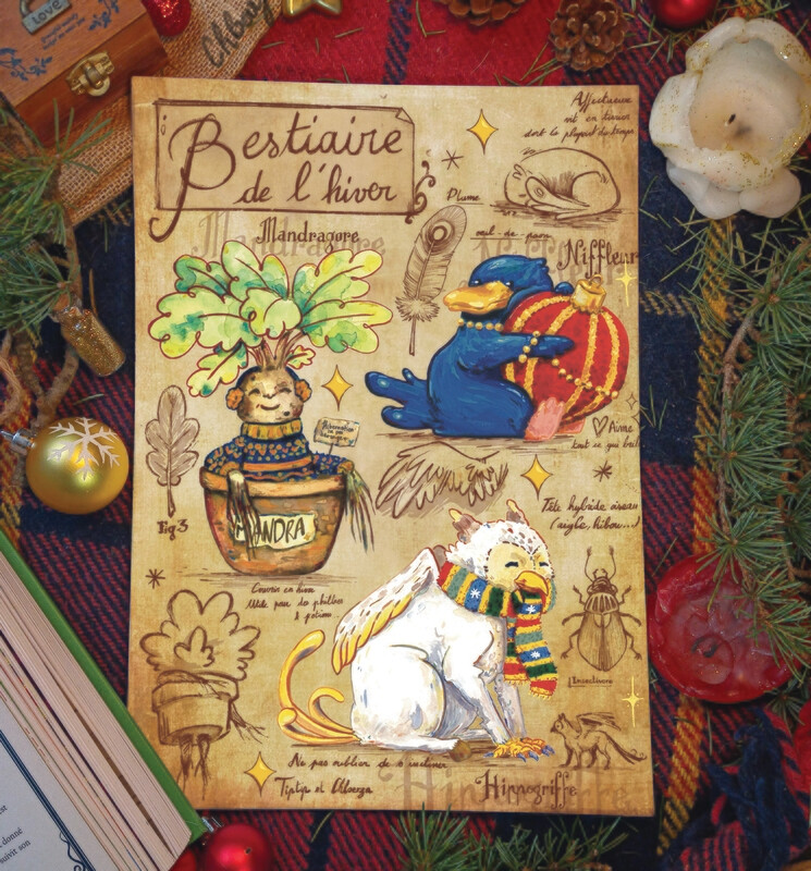 ✨Bestiaire de l&#39;hiver 📚