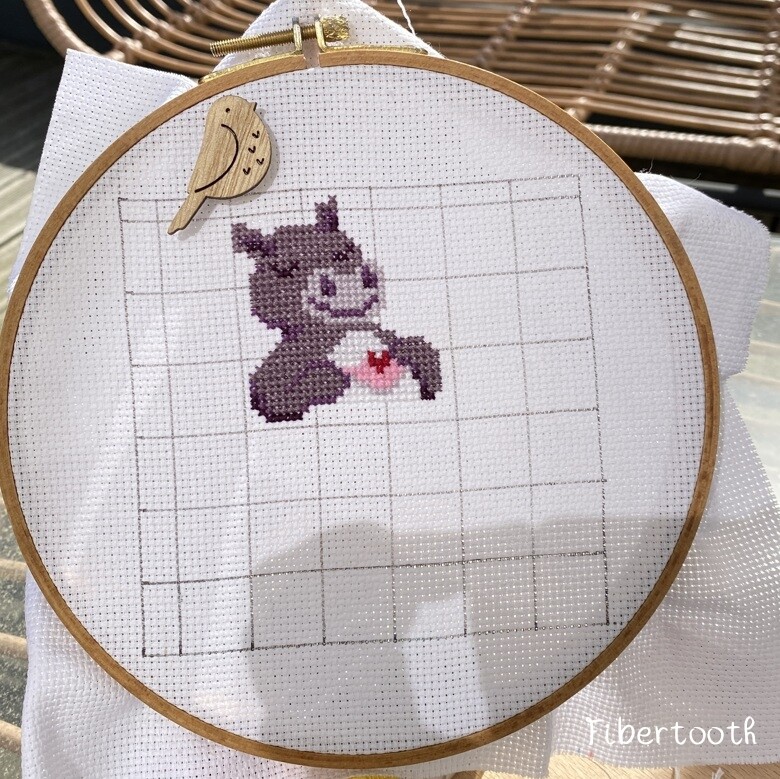 🦛​ L'hippopotame dans sa fleur 🌺​