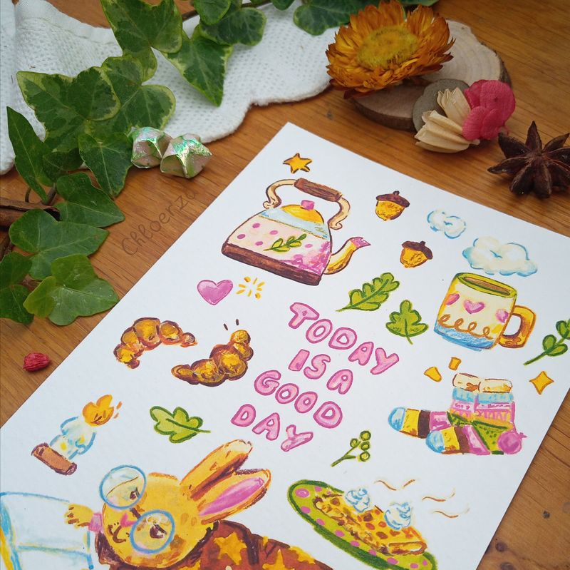 🐇 La journée cosy du lapin : lecture, plaid et confort absolu 💖