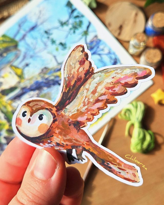 L&#39;envol sauvage 🦉✨