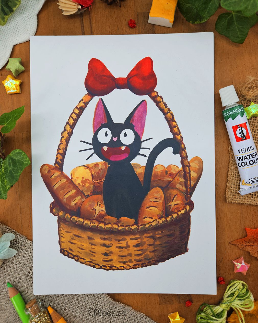 🐱 Jiji à la boulangerie 💕