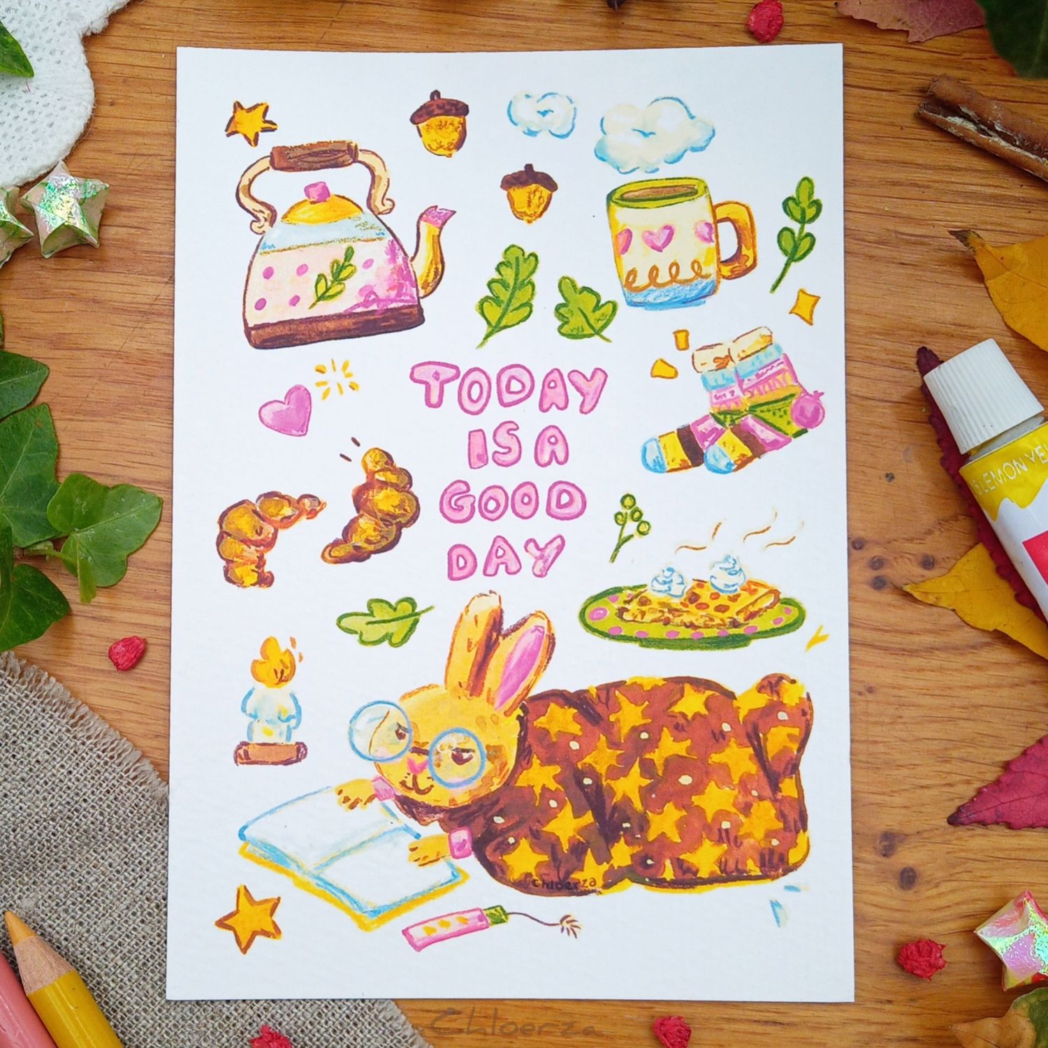 🐇 La journée cosy du lapin : lecture, plaid et confort absolu 💖