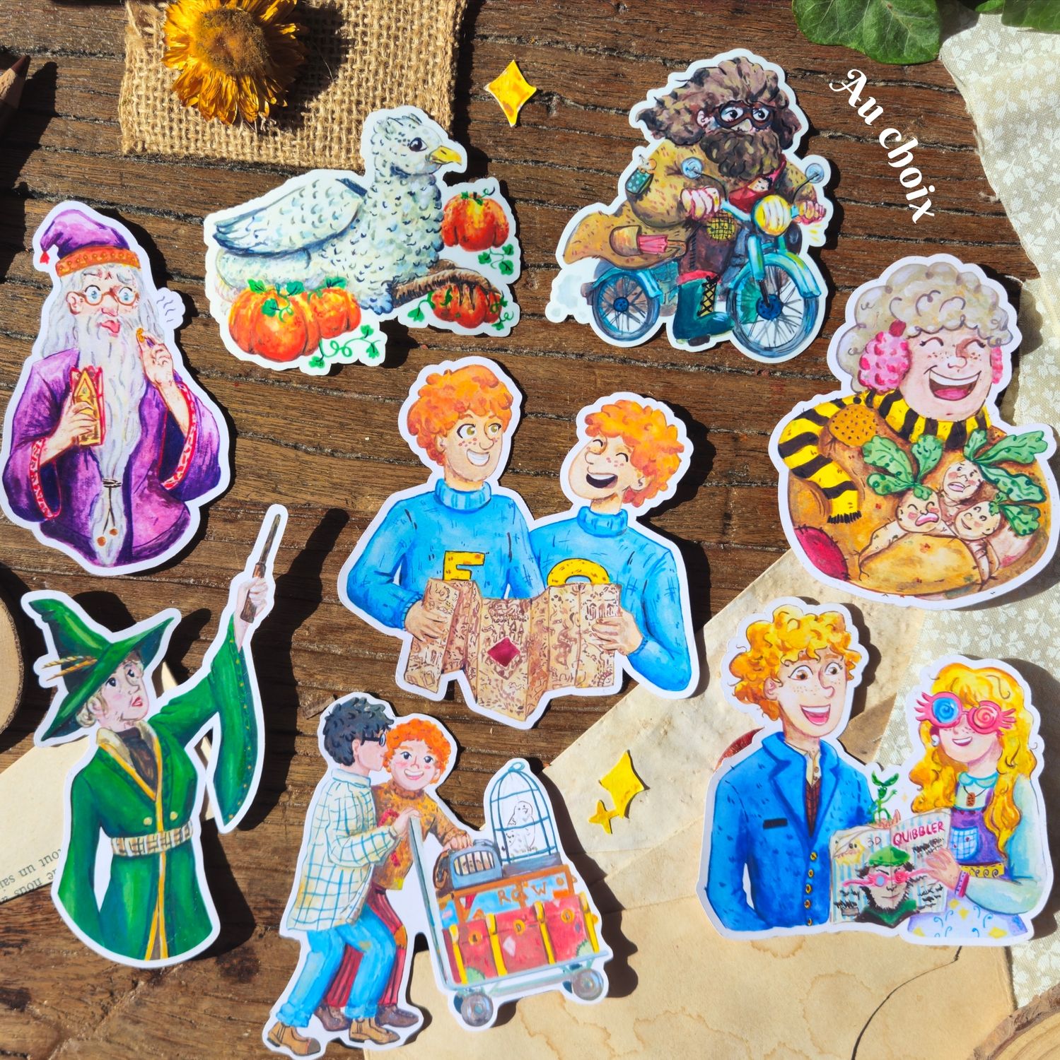 ✨ Stickers Magiques ~