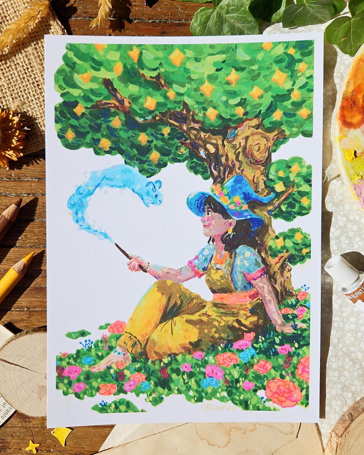 ✨Sorcière pailletée 🌳