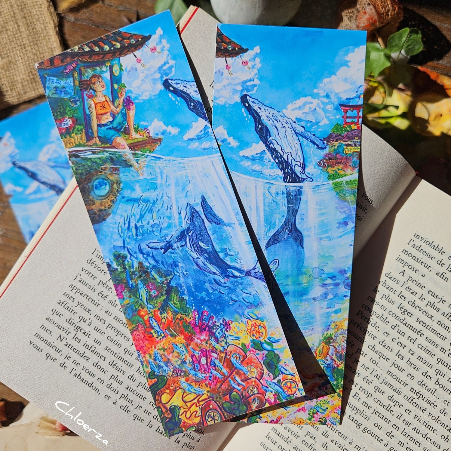 📚 Marque-pages Baleines 🐋