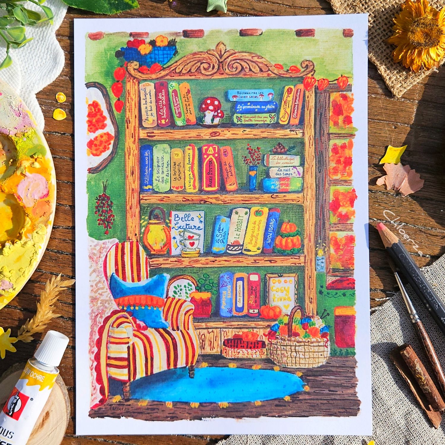 🍂La bibliothèque cozy de l'automne📚
