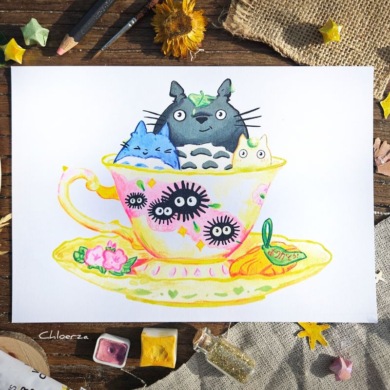 💐Thé bergamo'Totoro 🍵